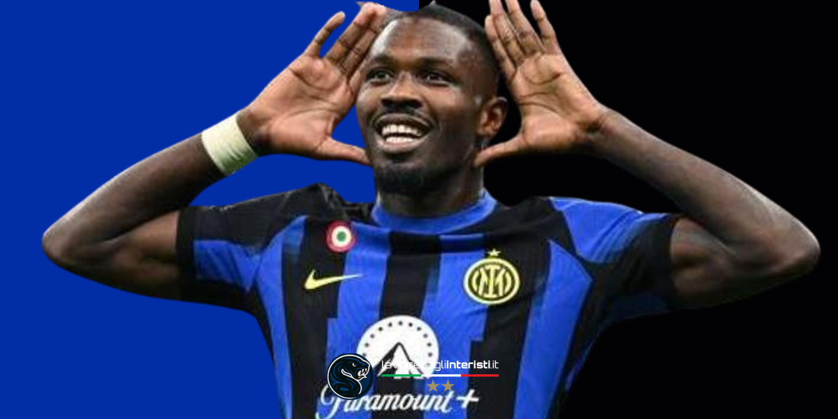 Marcus Thuram, attaccante dell'Inter
