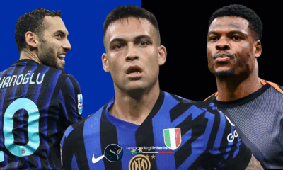 Lautaro, Calhanoglu e Dumfries, titolari Inter