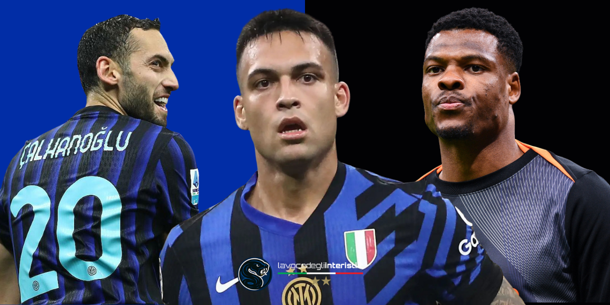 Lautaro, Calhanoglu e Dumfries, titolari Inter
