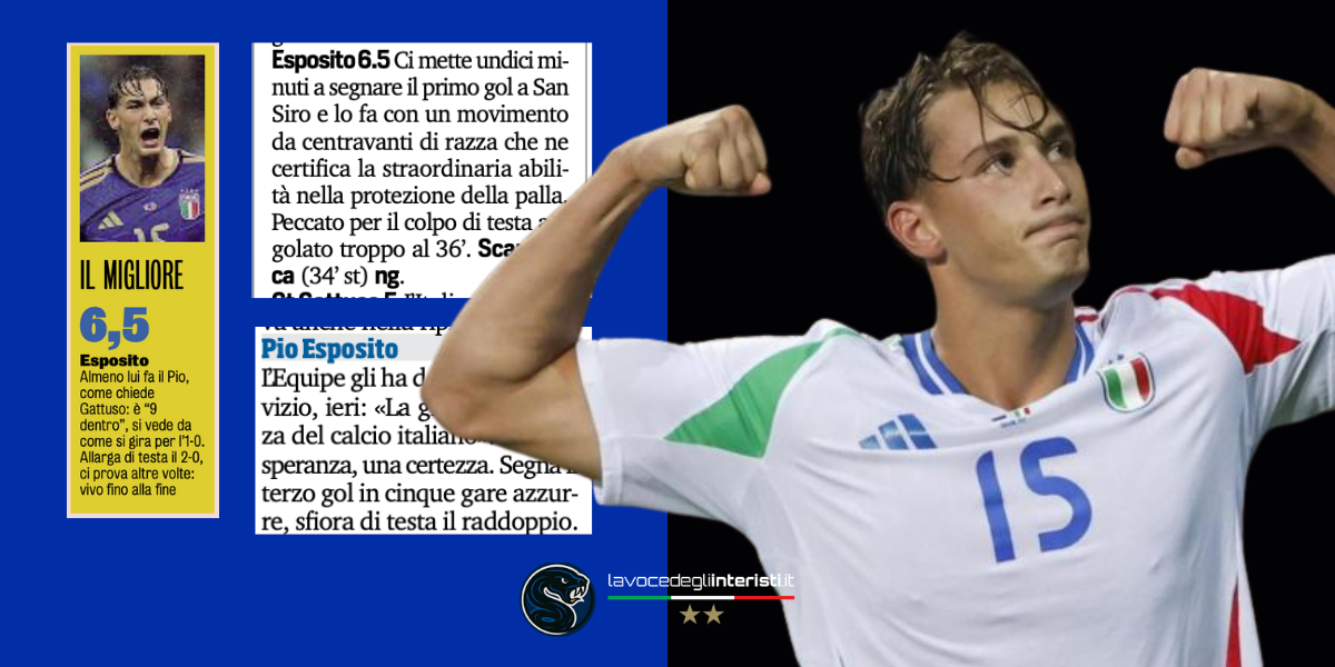 Pio Esposito, attaccante Inter