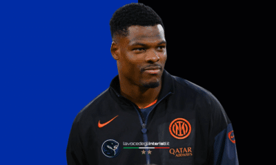 Denzel Dumfries, difensore olandese dell'Inter