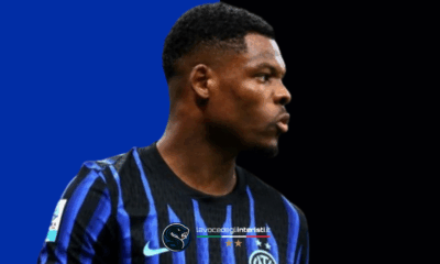 Denzel Dumfries, difensore olandese dell'Inter