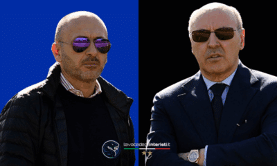 Piero Auslio e Beppe Marotta, dirigenti Inter