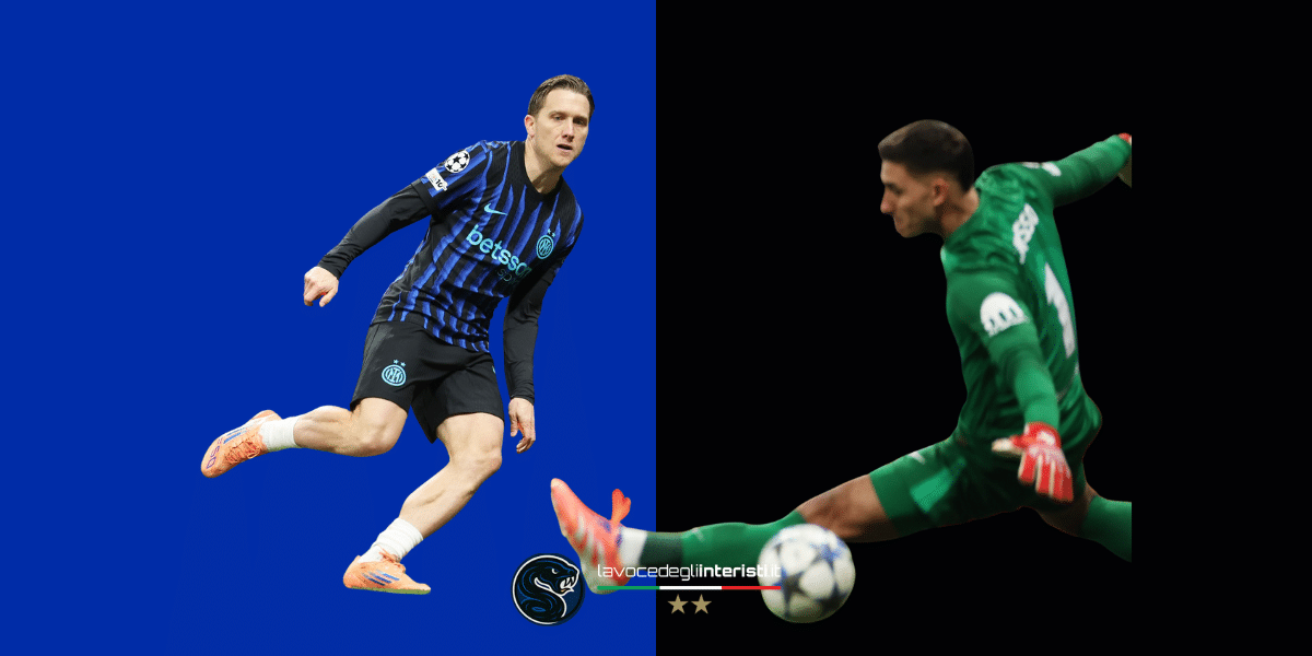 Piotr Zielinski in gol contro l'Atletico Madrid