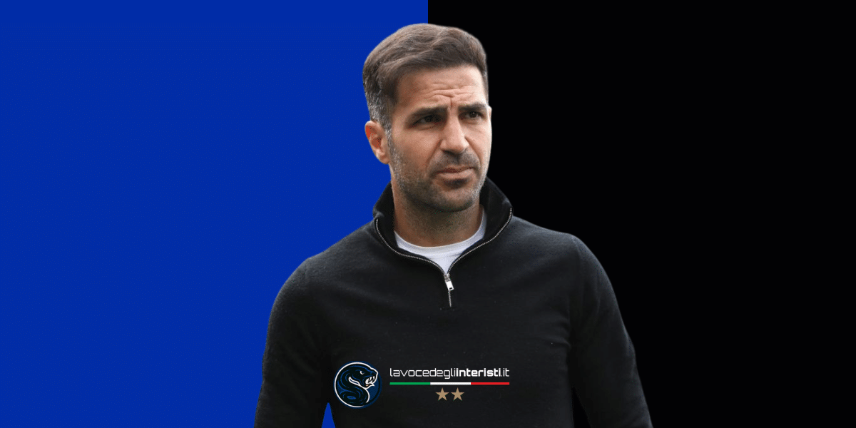 Cesc Fabregas, allenatore del Como che parla dell'Inter