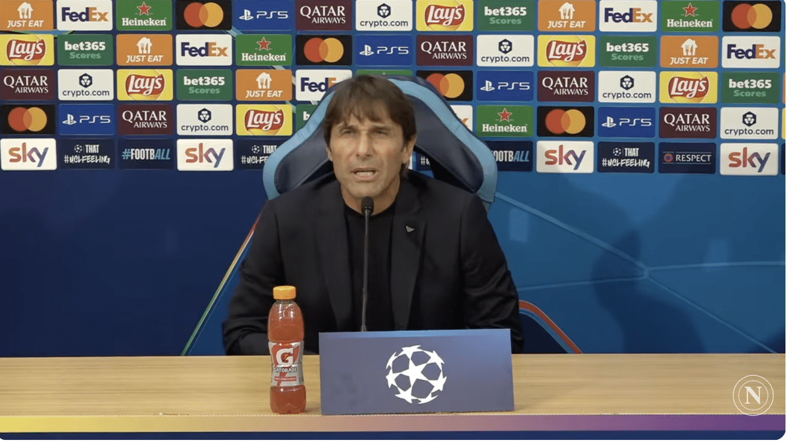 Antonio Conte, allenatore del Napoli
