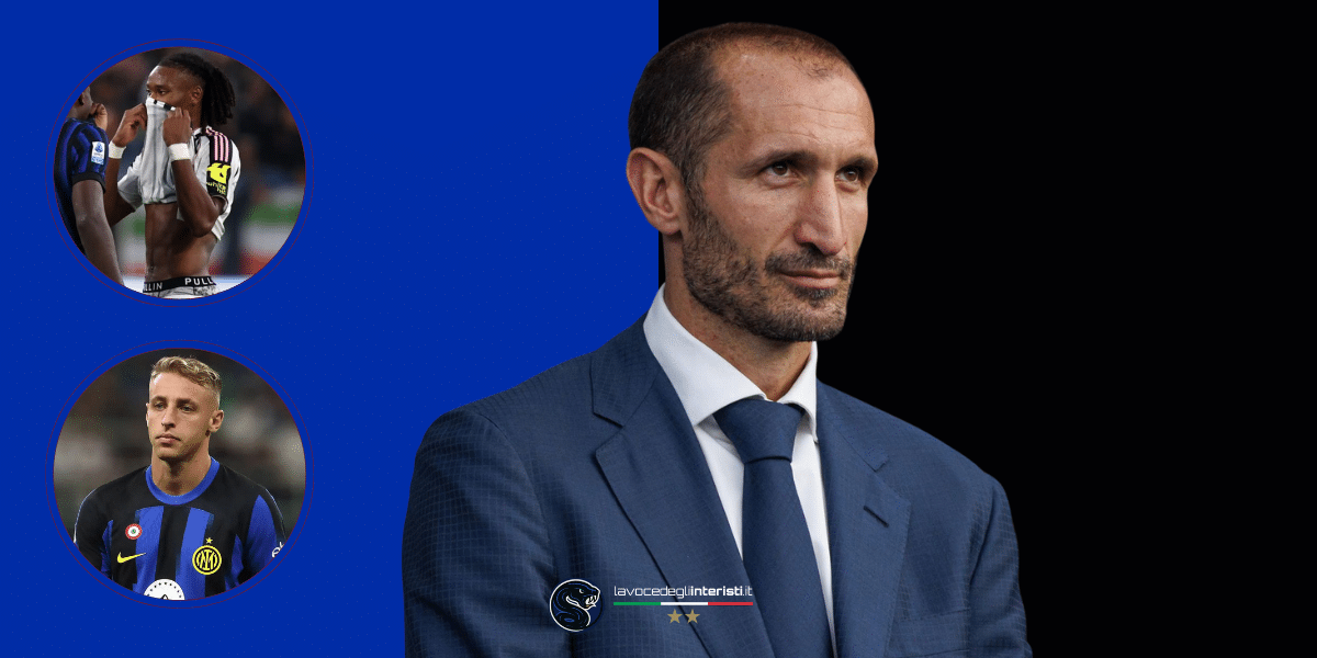 Chiellini sul possibile scambio con l'Inter Thuram-Frattesi