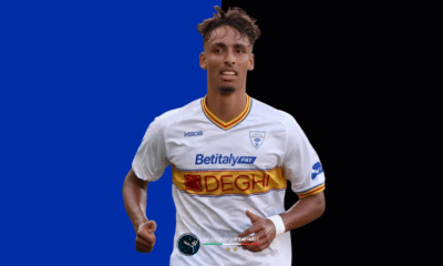 Thiago Gabriel, difensore del Lecce che piace all'Inter