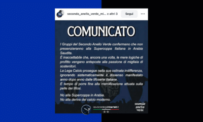 La Curva Nord dell'Inter