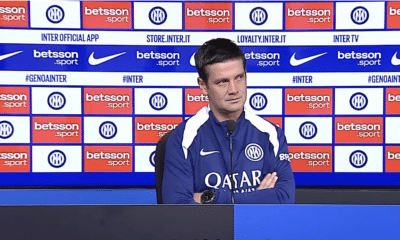 Cristian Chivu, allenatore Inter in conferenza stampa