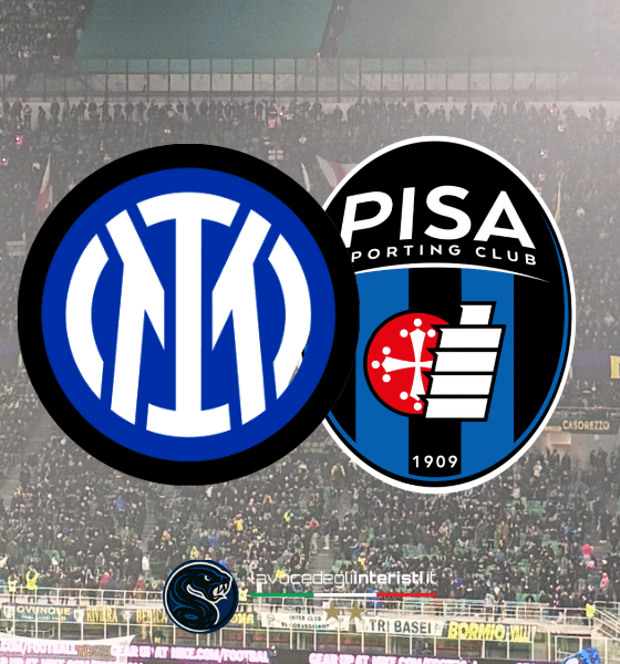 Inter-Pisa, la probabile formazione