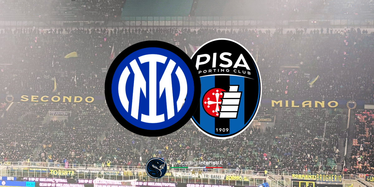 Inter-Pisa, la probabile formazione
