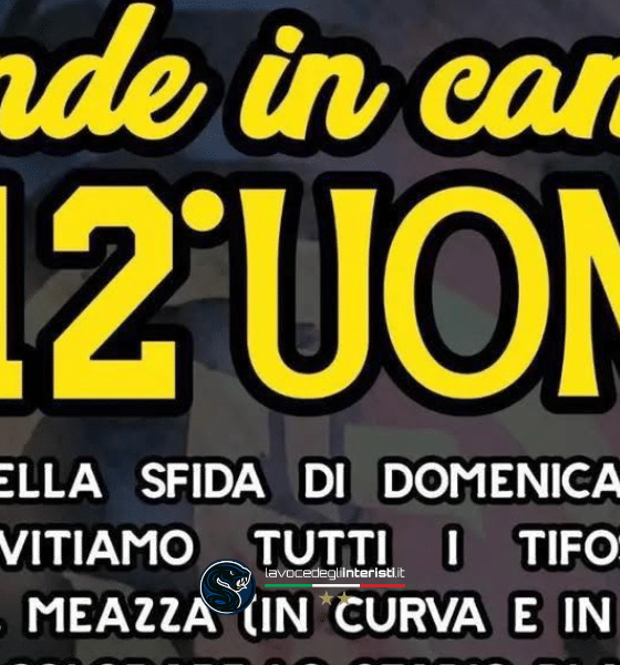Inter-Napoli, l'invito della Curva Nord