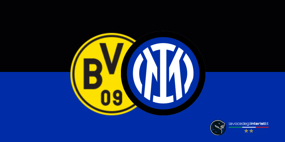 Borussia Dortmund-Inter. le scelte