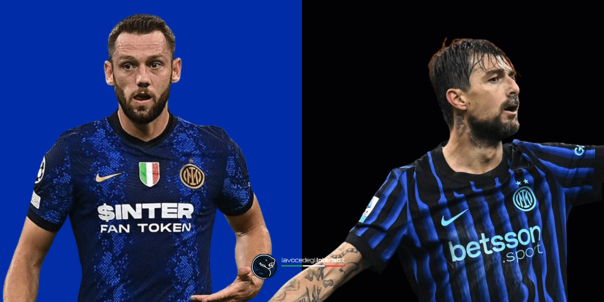 Acerbi e De Vrij, difensori Inter