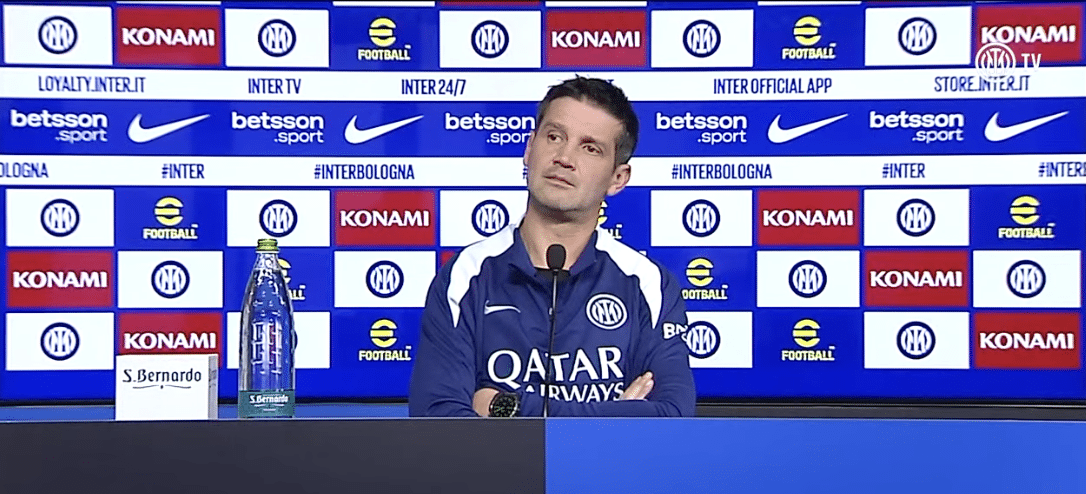 Cristian Chivu, allenatore Inter prima della sfida contro il Bologna