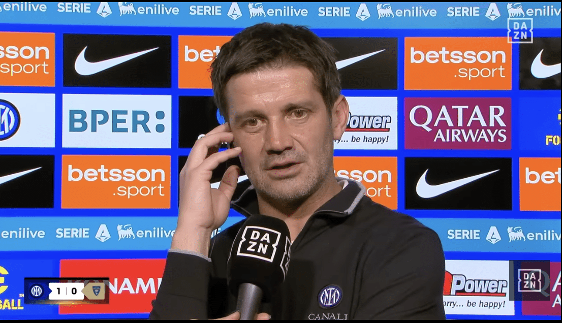 Cristian Chivu, allenatore dell'Inter