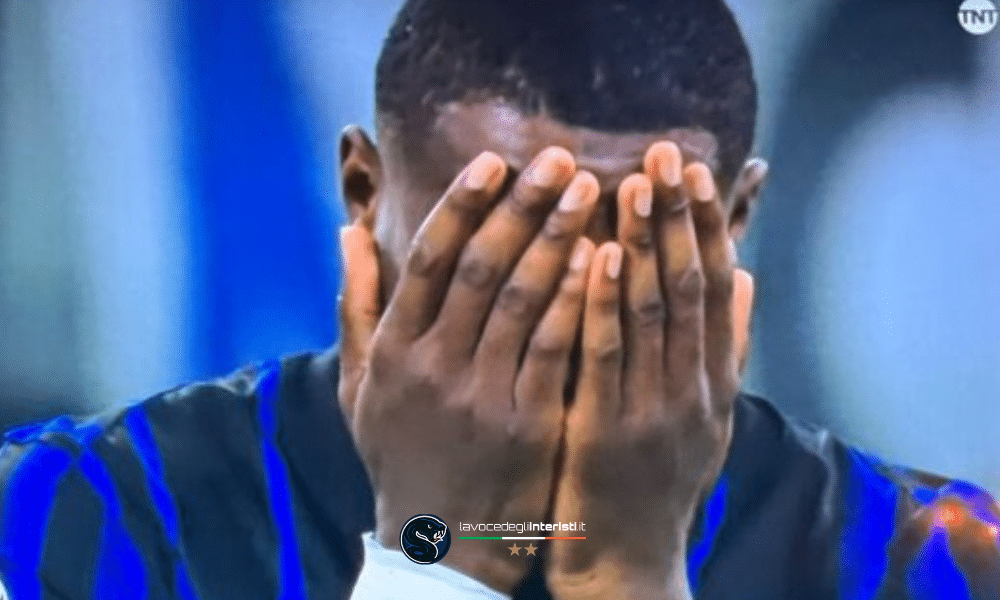 Marcus Thuram si dispera in Inter-Bodo