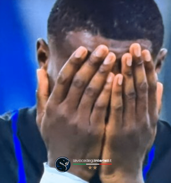 Marcus Thuram si dispera in Inter-Bodo