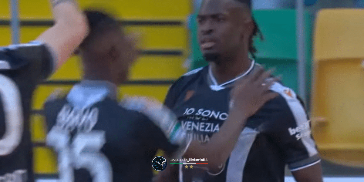 Oumar Solet, difensore dell'Udinese che piace all'Inter