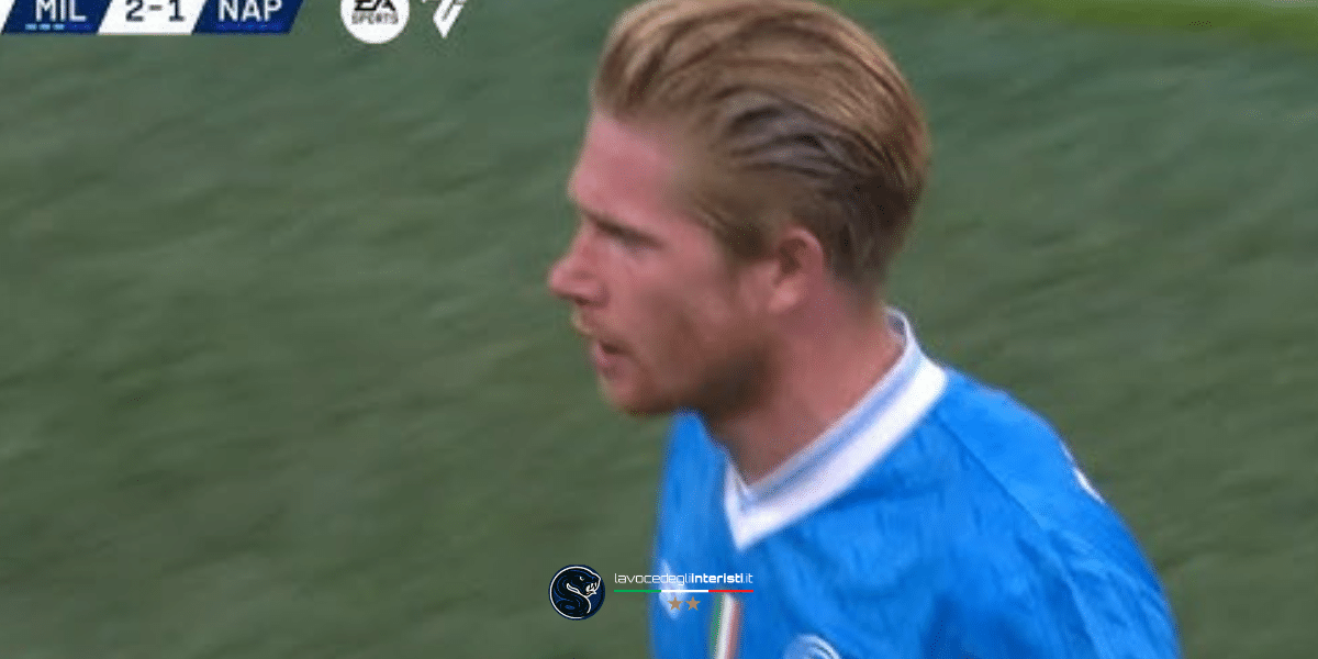 Kevin De Bruyne, centrocampista del Napoli