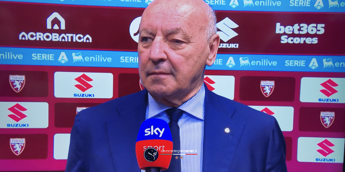 Pre Torino-Inter, parla Beppe Marotta