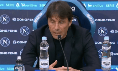 Antonio Conte, allenatore del Napoli cita ancora l'Inter