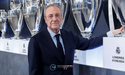 Florentino Perez, presidente Real Madrid su Dumfries