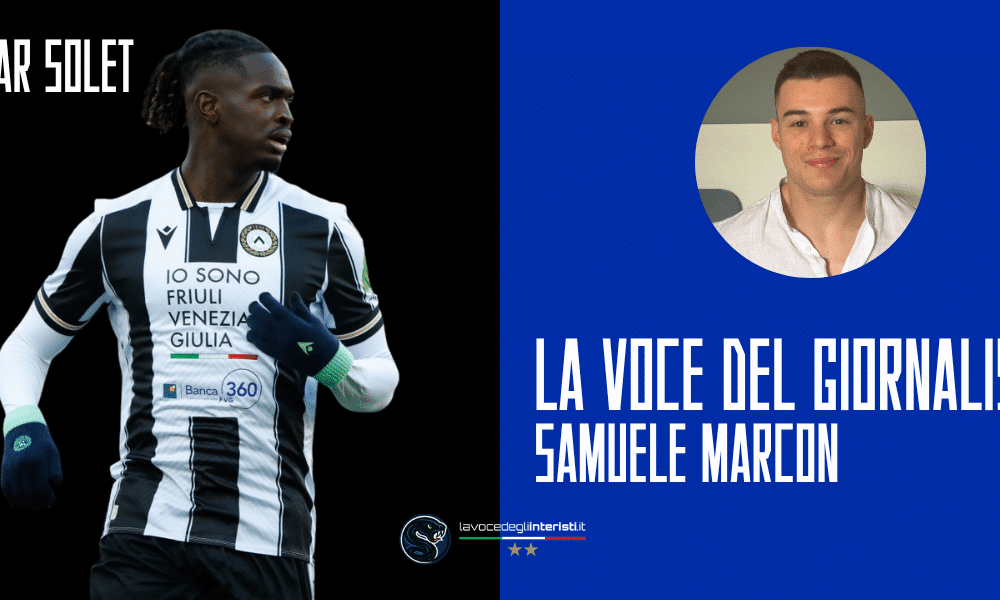 Oumar Solet, difensore dell'Udinese che piace all'Inter