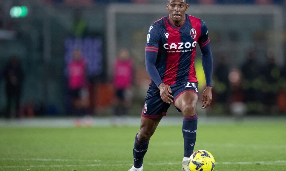 Jhon Lucumi, difensore del Bologna che piace all'Inter (©Damiano Fiorentini)