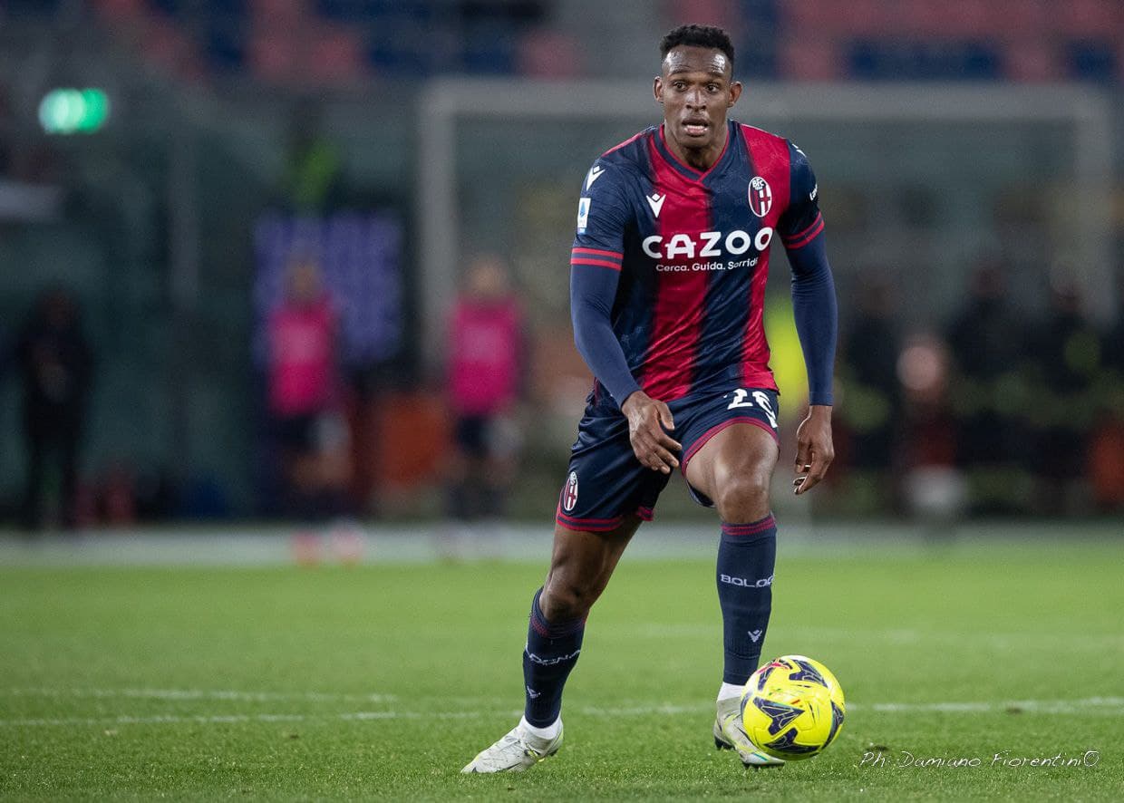 Jhon Lucumi, difensore del Bologna che piace all'Inter (©Damiano Fiorentini)