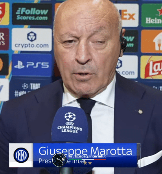 Beppe Marotta, Presidente dell'Inter
