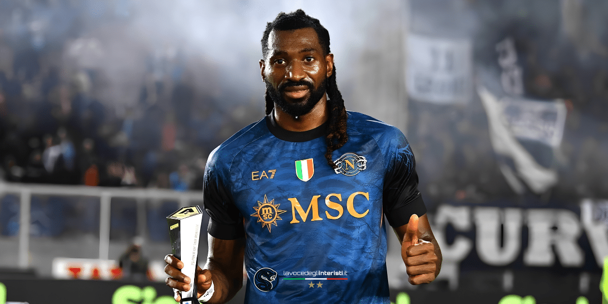 André-Frank Anguissa, centrocampista del Napoli che piace all'Inter