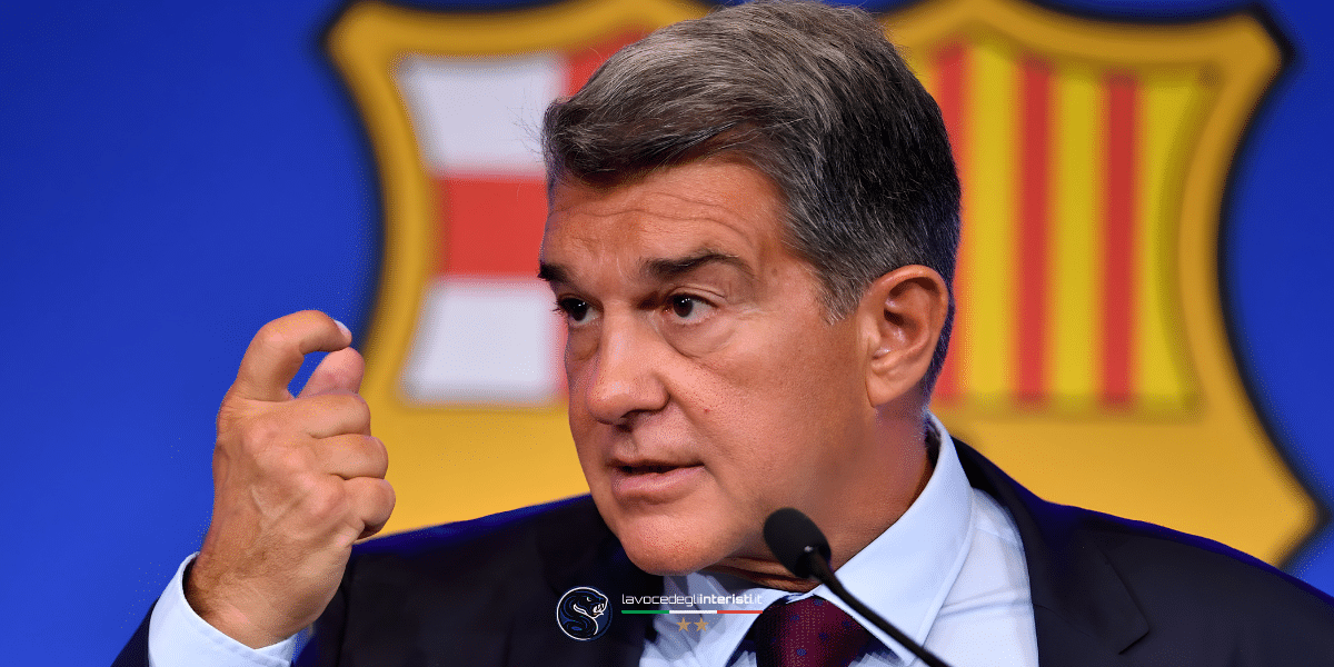 Joan Laporta, presidente del Barcellona