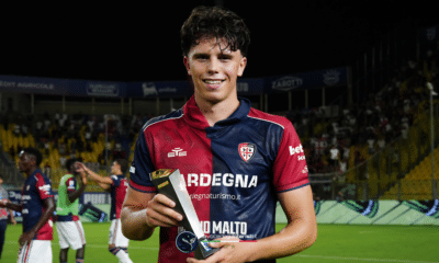 Alessandro Romano, centrocampista del Cagliari che piace all'Inter