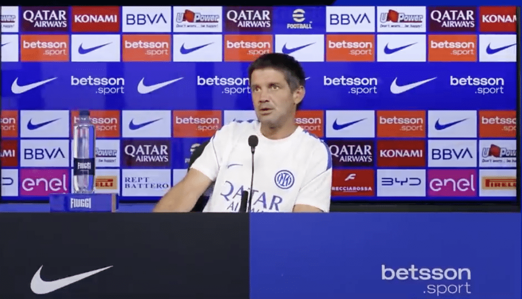 Cristian Chivu in conferenza stampa