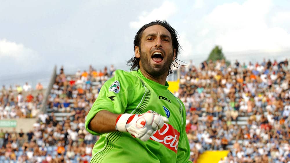 Gennaro Iezzo, ex portiere del Napoli (foto Napoli Today)