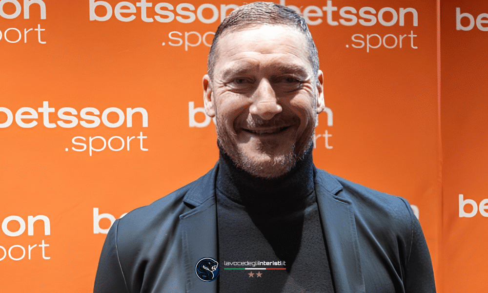 Francesco Totti sull'Inter